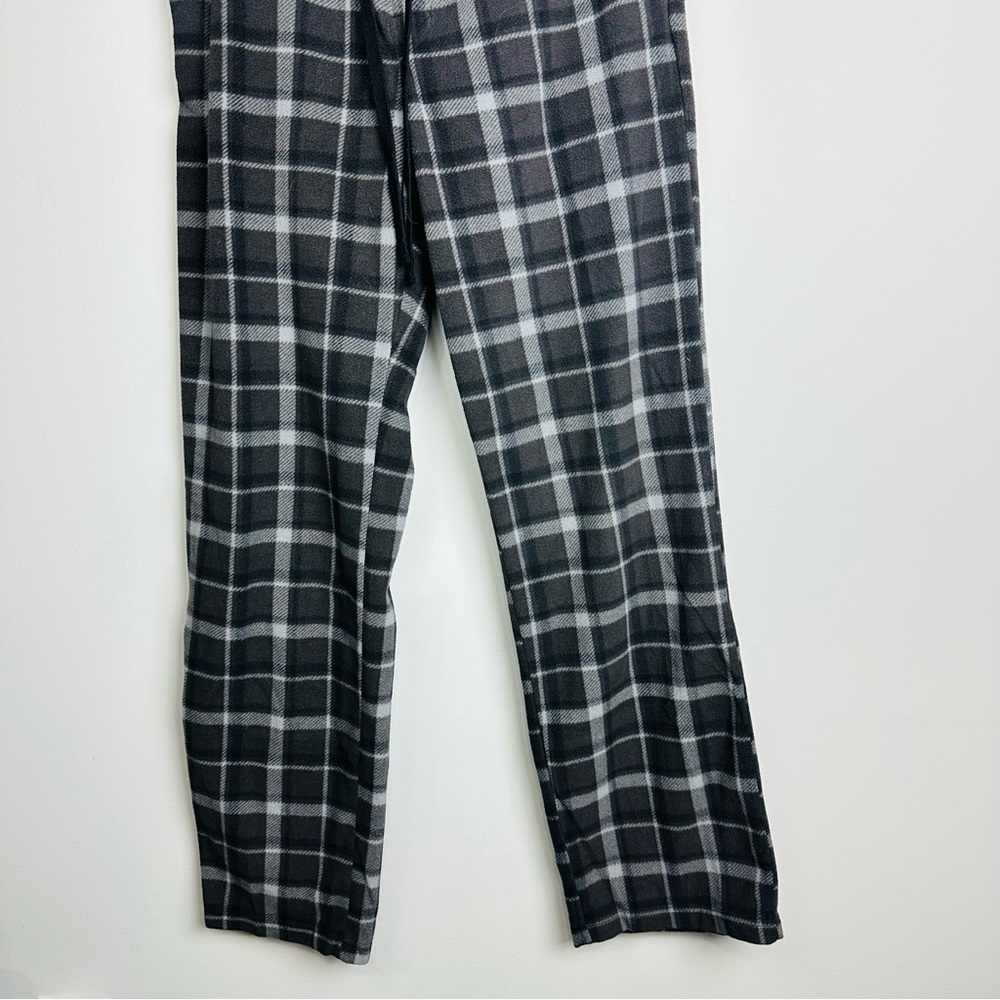 Croft & Barrow Men's Gray Plaid Pajama Pants Size LT - Picture 3 of 5